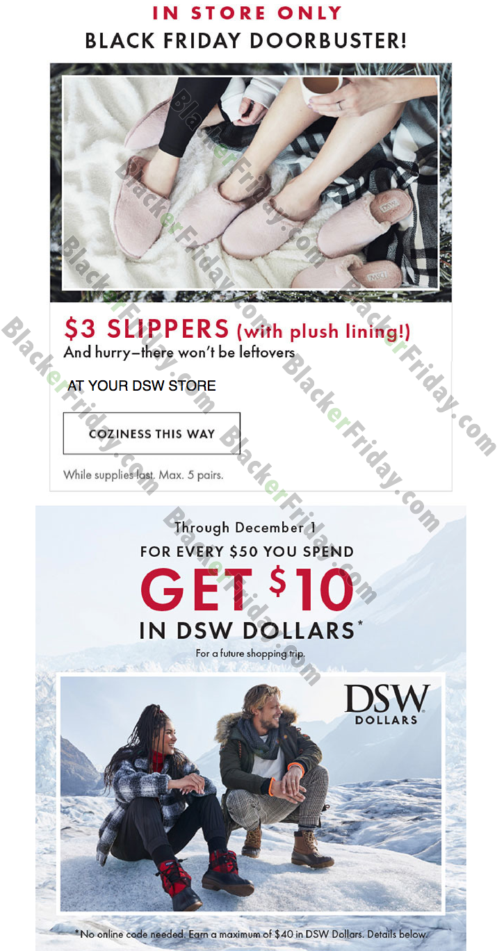 dsw black friday