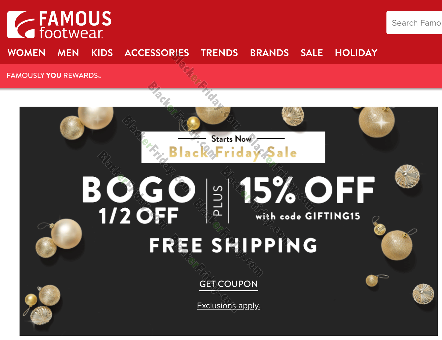 cyber monday deals famous footwear