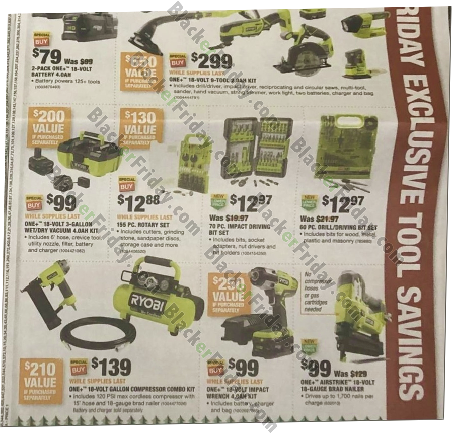 Home Depot Black Friday 2020 Sale - What to Expect - Blacker Friday