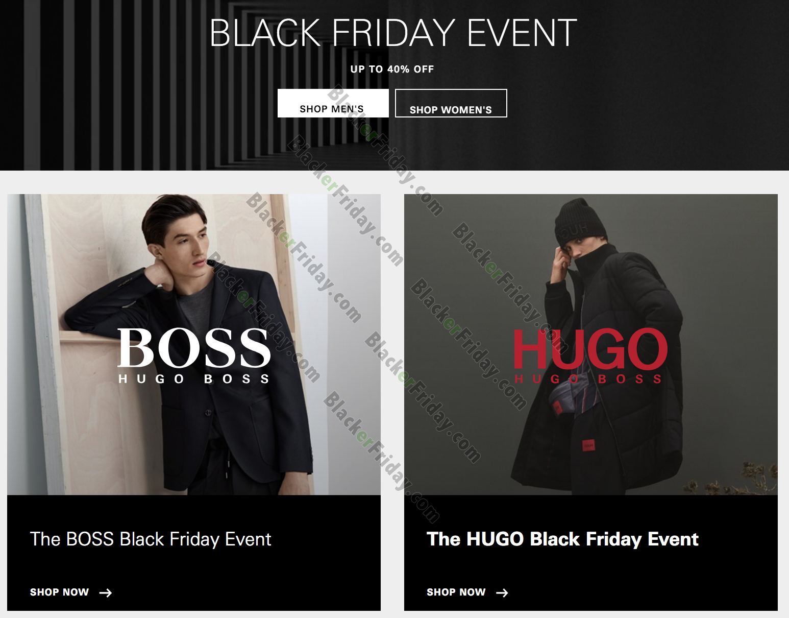 black friday boss