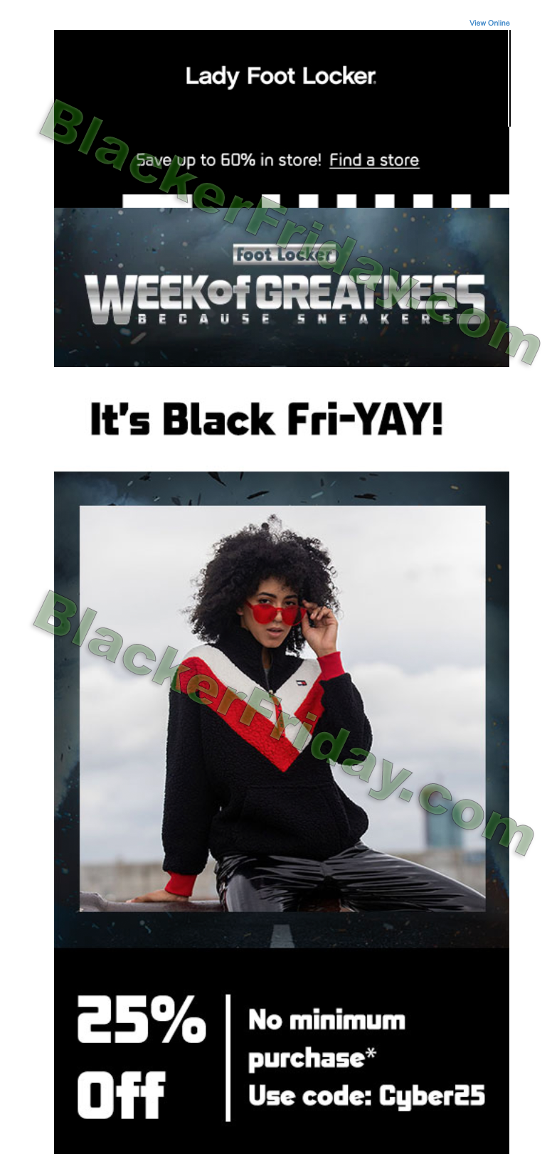 foot locker black friday 2017