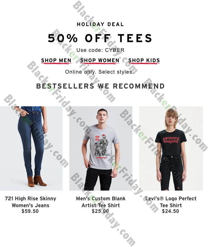 levi's cyber monday sale