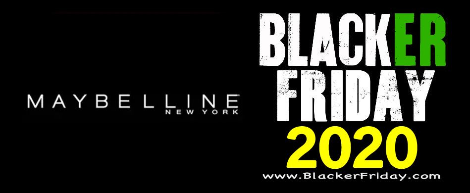 Maybelline Black Friday 2020 Sale - What to Expect - Blacker Friday