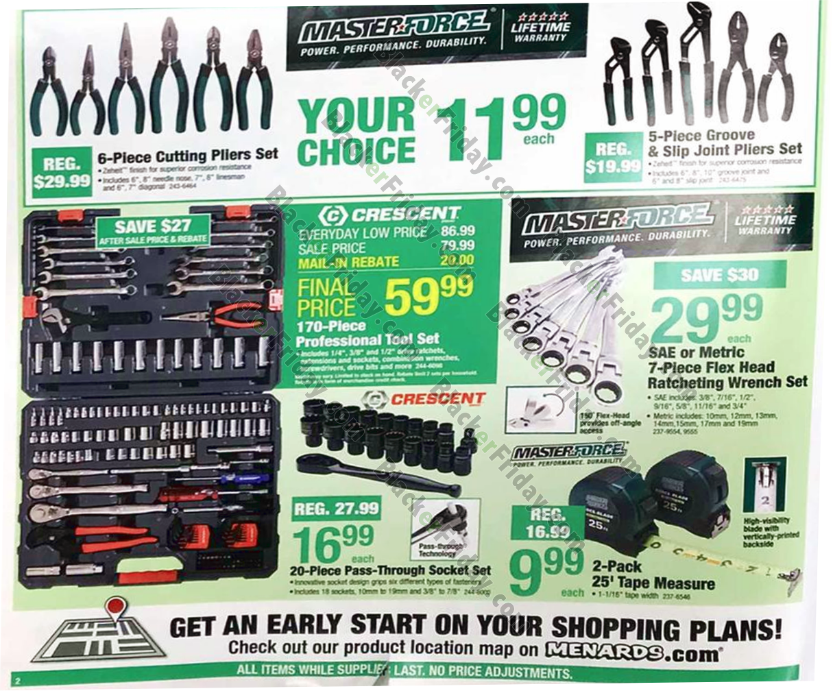 Menards Black Friday 2020 Sale - What to Expect - Blacker Friday