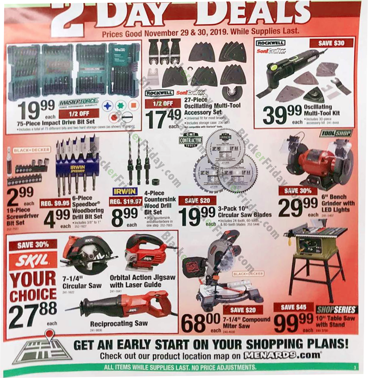 Menards Black Friday 2020 Sale - What to Expect - Blacker Friday