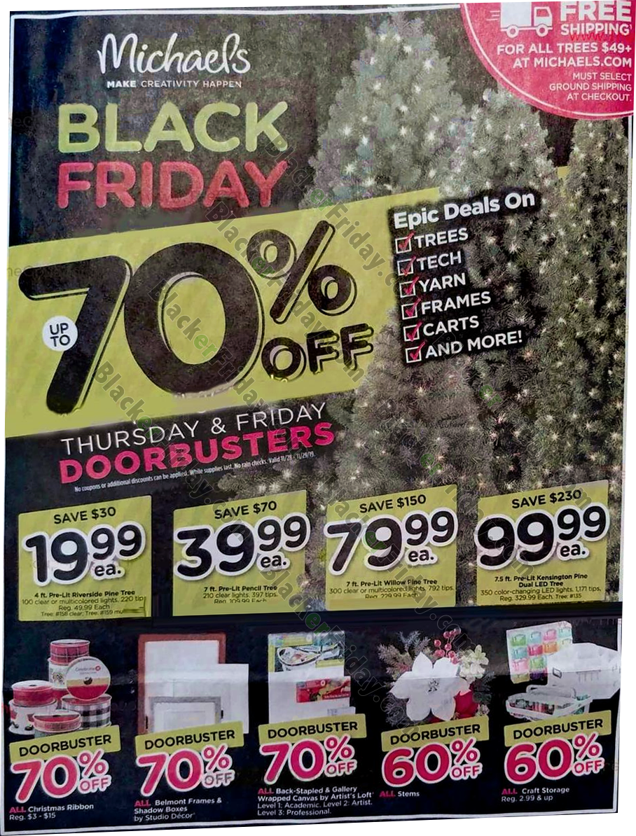 Michaels Black Friday Ad 2019 – Michaels Deals, Hours & More