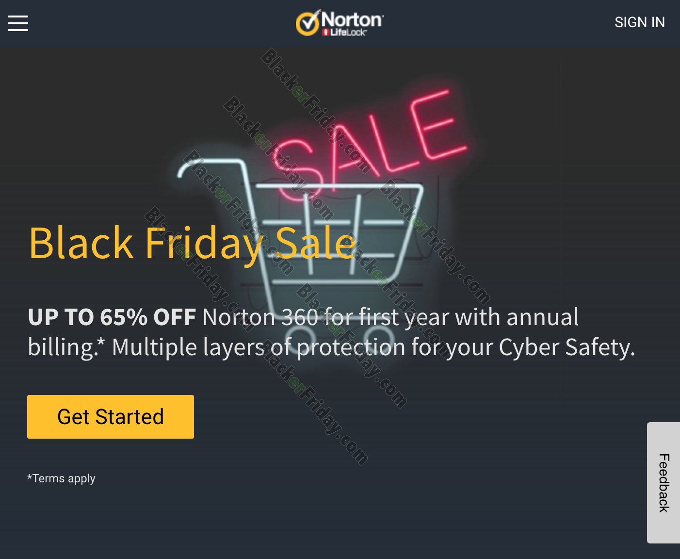 Norton are vânzări Black Friday?