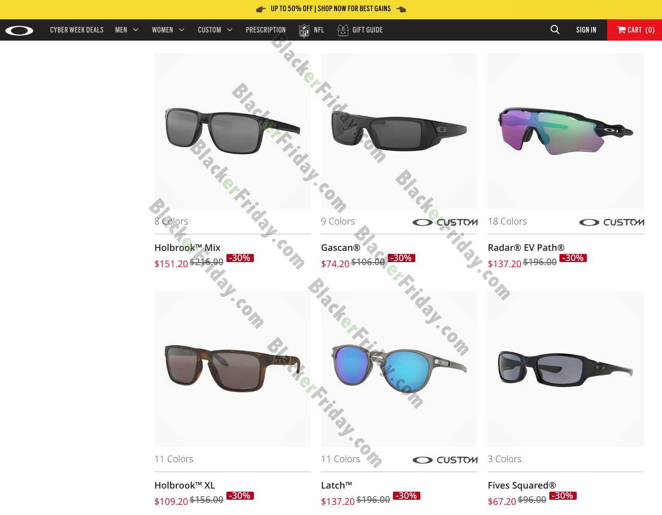 cyber monday oakley deals