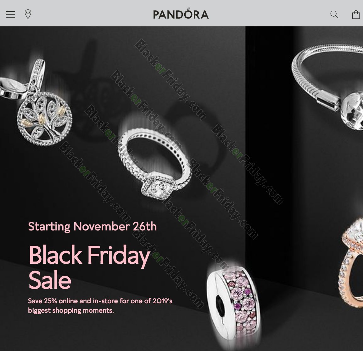 Pandora Black Friday 21 Sale Holiday Charms Blacker Friday