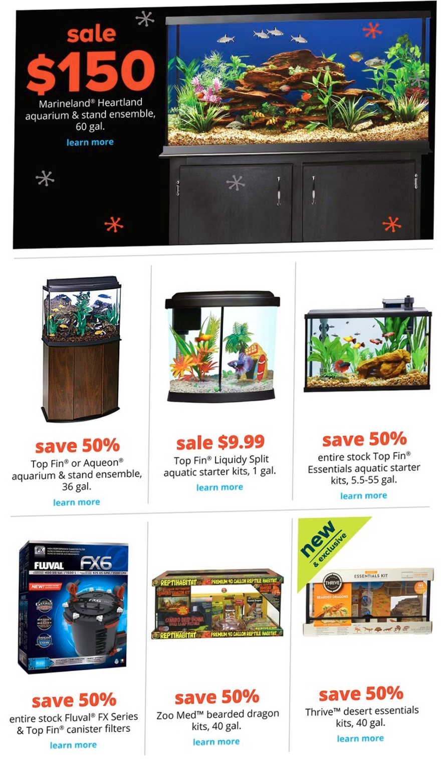 black friday aquarium