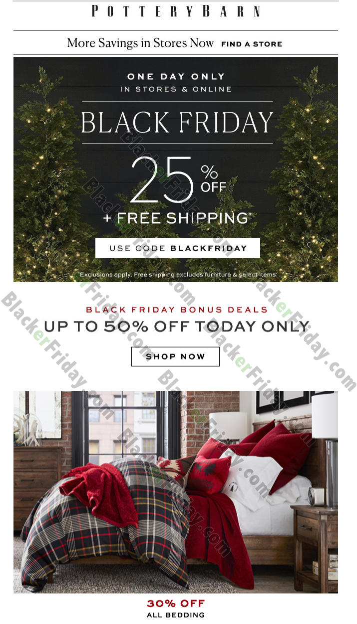Pottery Barn Black Friday 2021 Sale What To Expect Blacker Friday