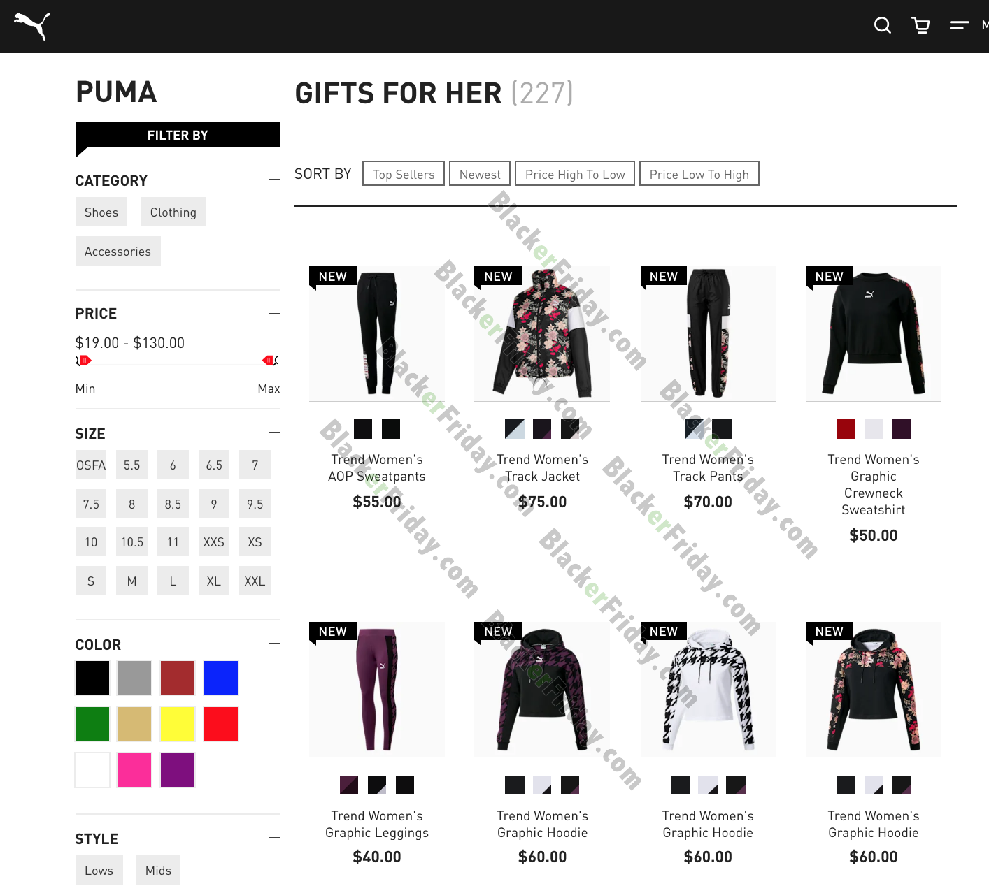 black friday puma deals