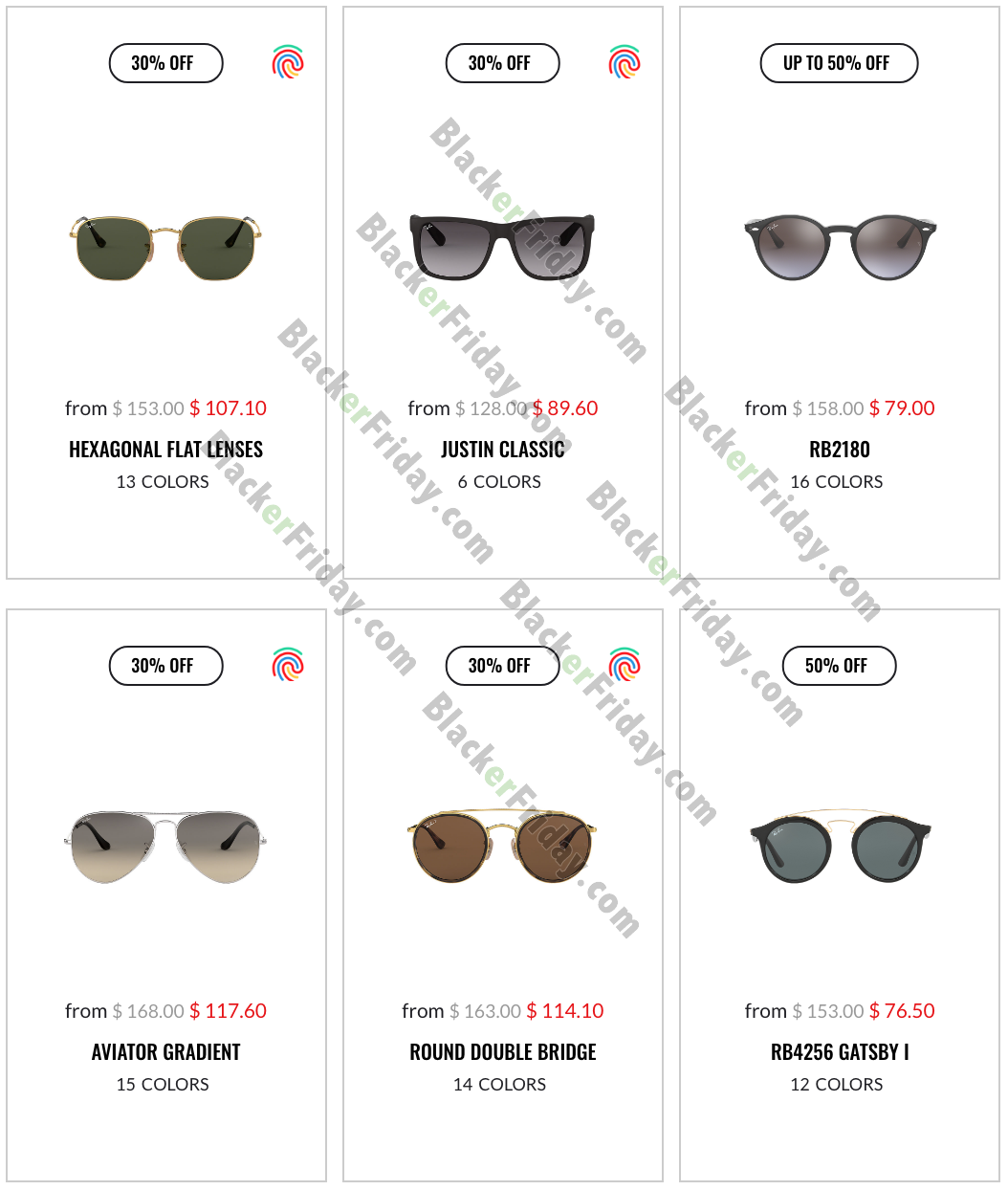 black friday deals on ray ban sunglasses