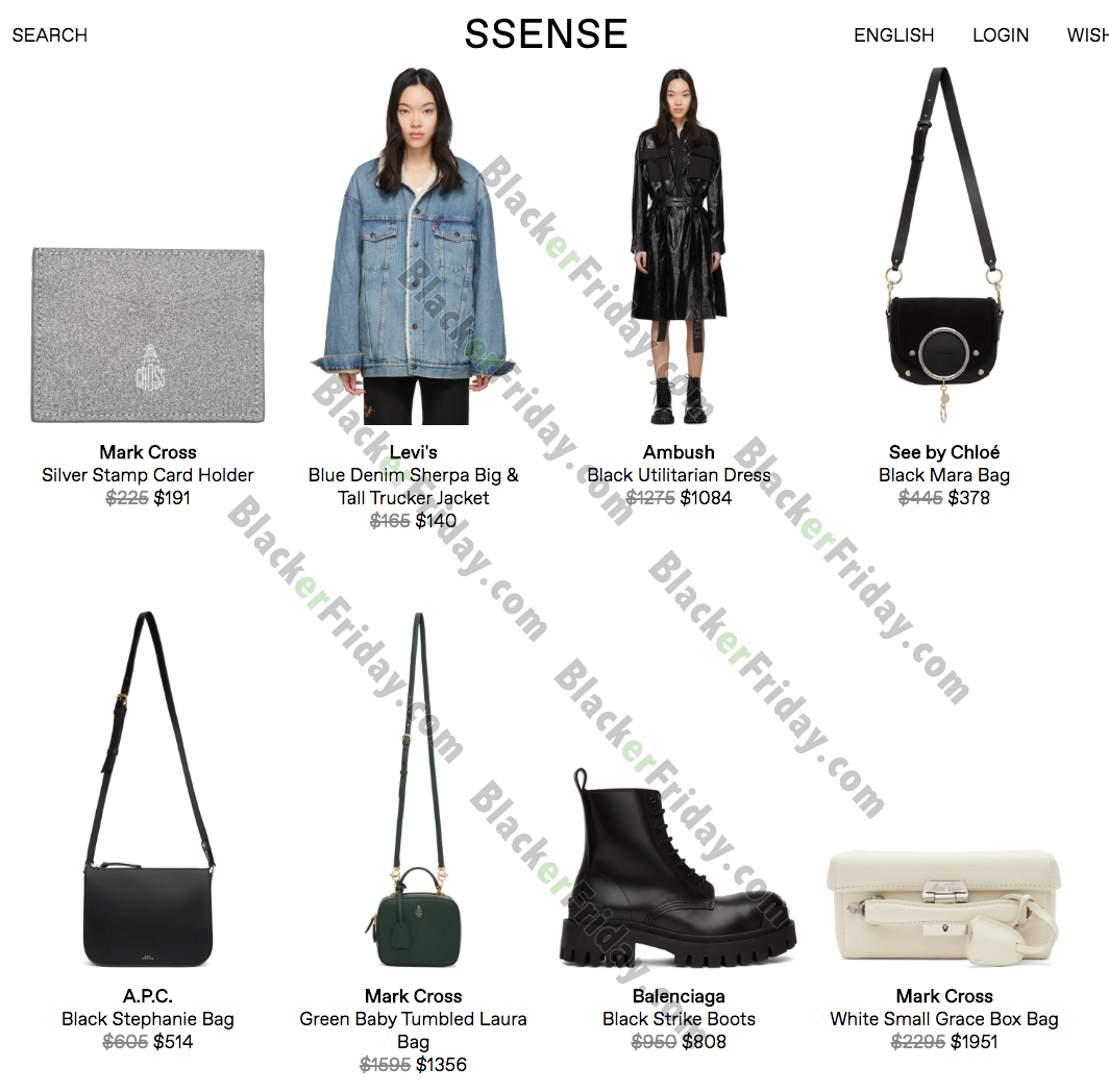 Ssense Black Friday 2021 Sale - What to 