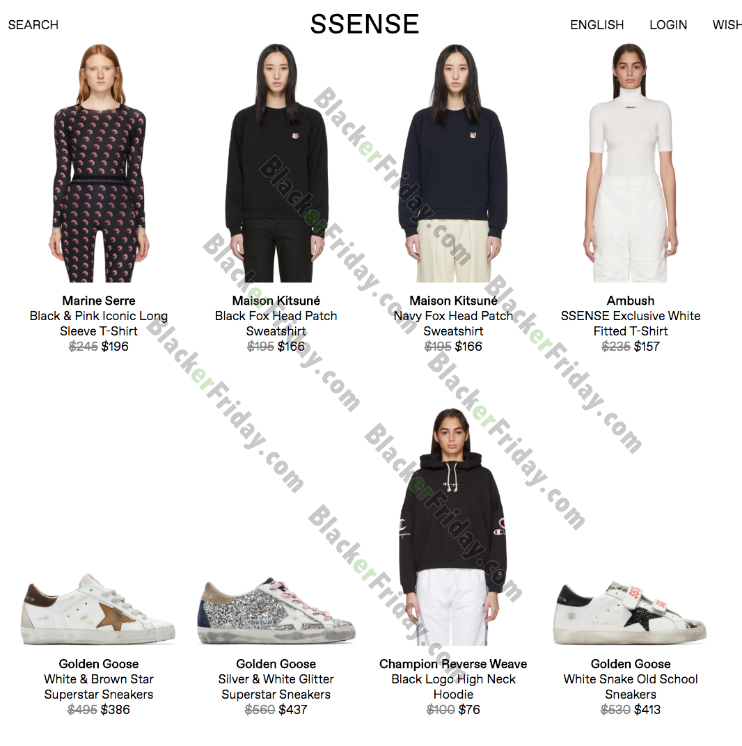 Ssense Black Friday 2021 Sale - What to 