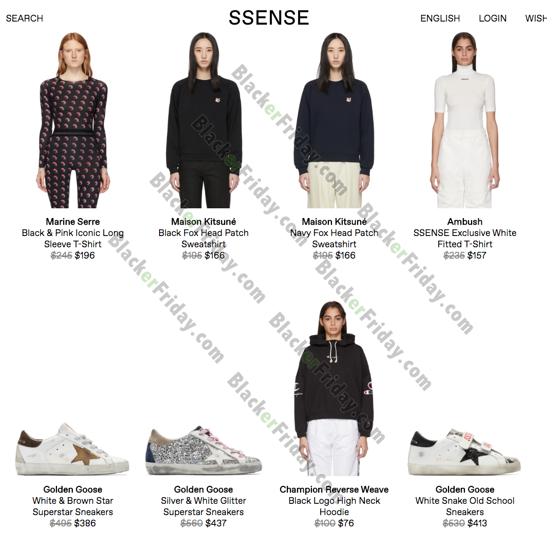 ssense sale date 2019