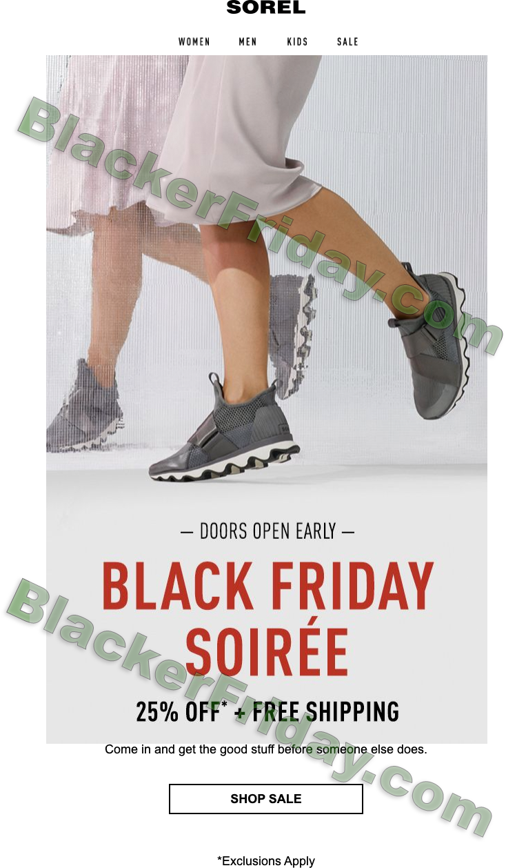 Sorel's Black Friday 2023 Ad & Details - Blacker