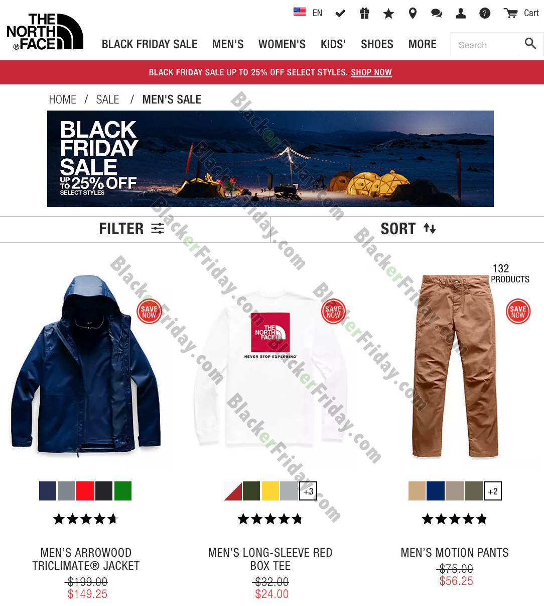 the north face black friday sale