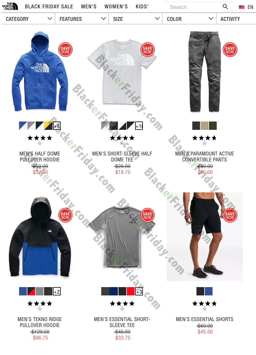 the north face thanksgiving sale