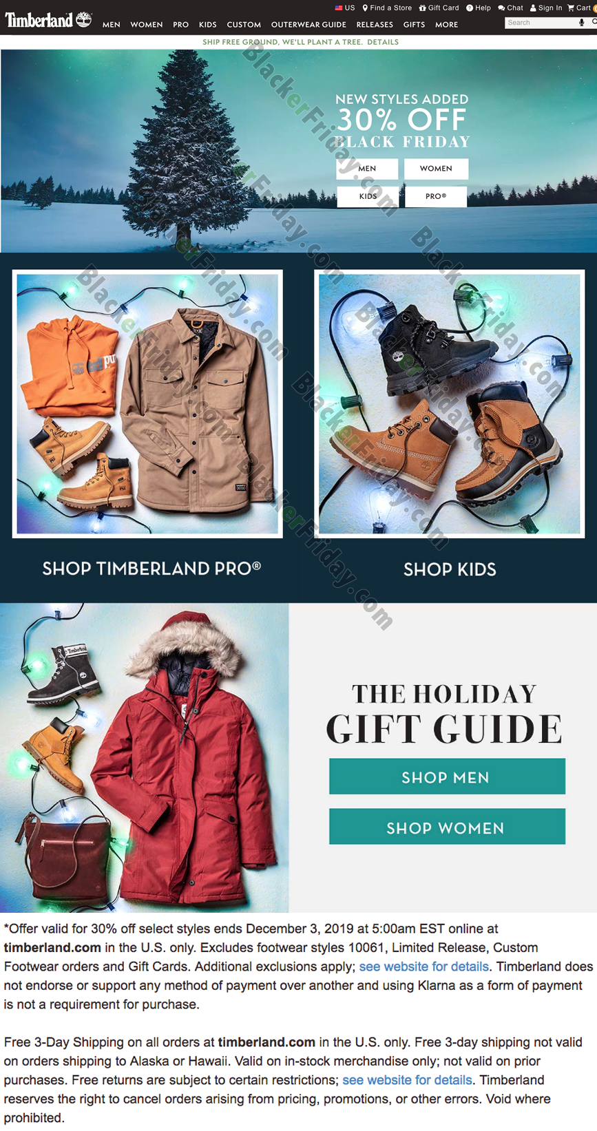 timberland cyber monday deals