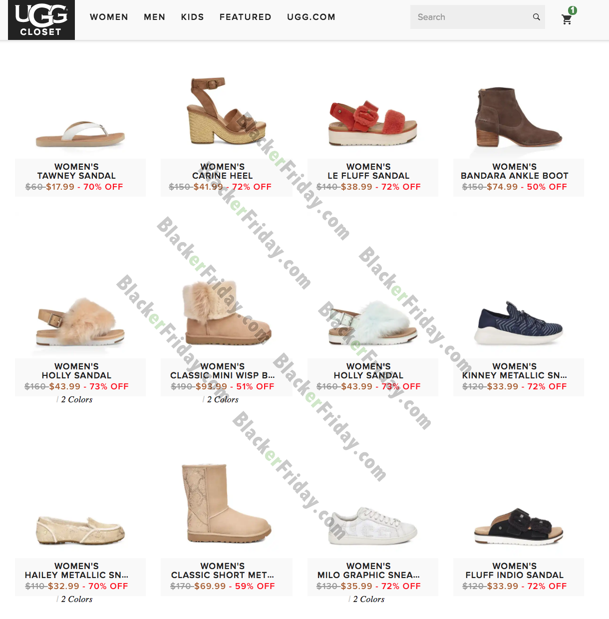 uggs price on black friday