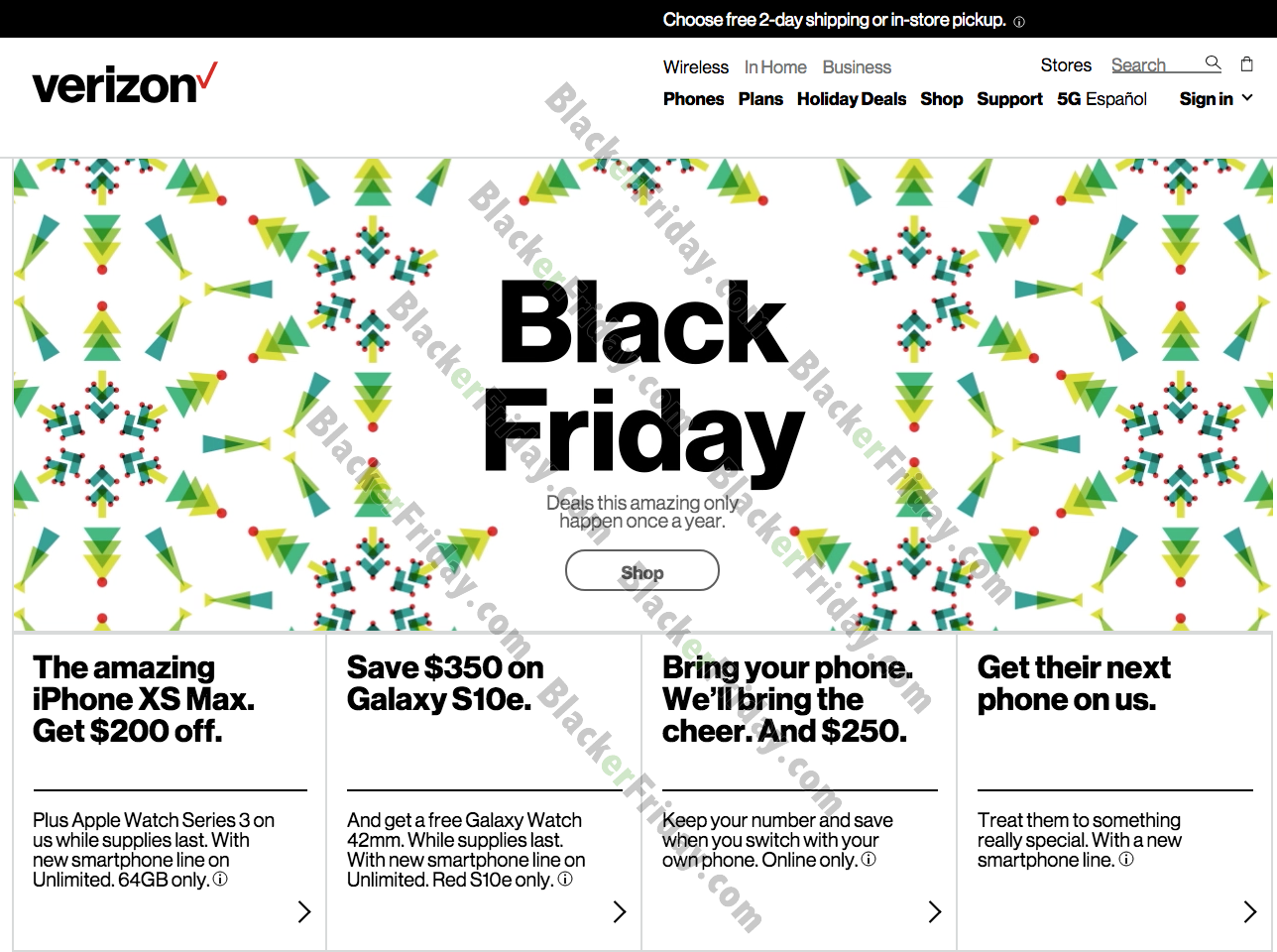 Verizon Wireless Black Friday 2020 Sale - What to Expect - Blacker Friday