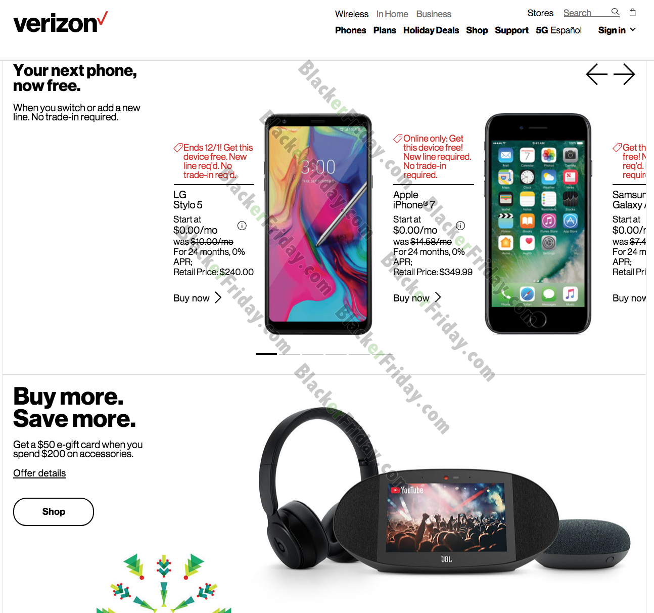 Verizon Wireless Black Friday 2020 Sale - What to Expect - Blacker Friday