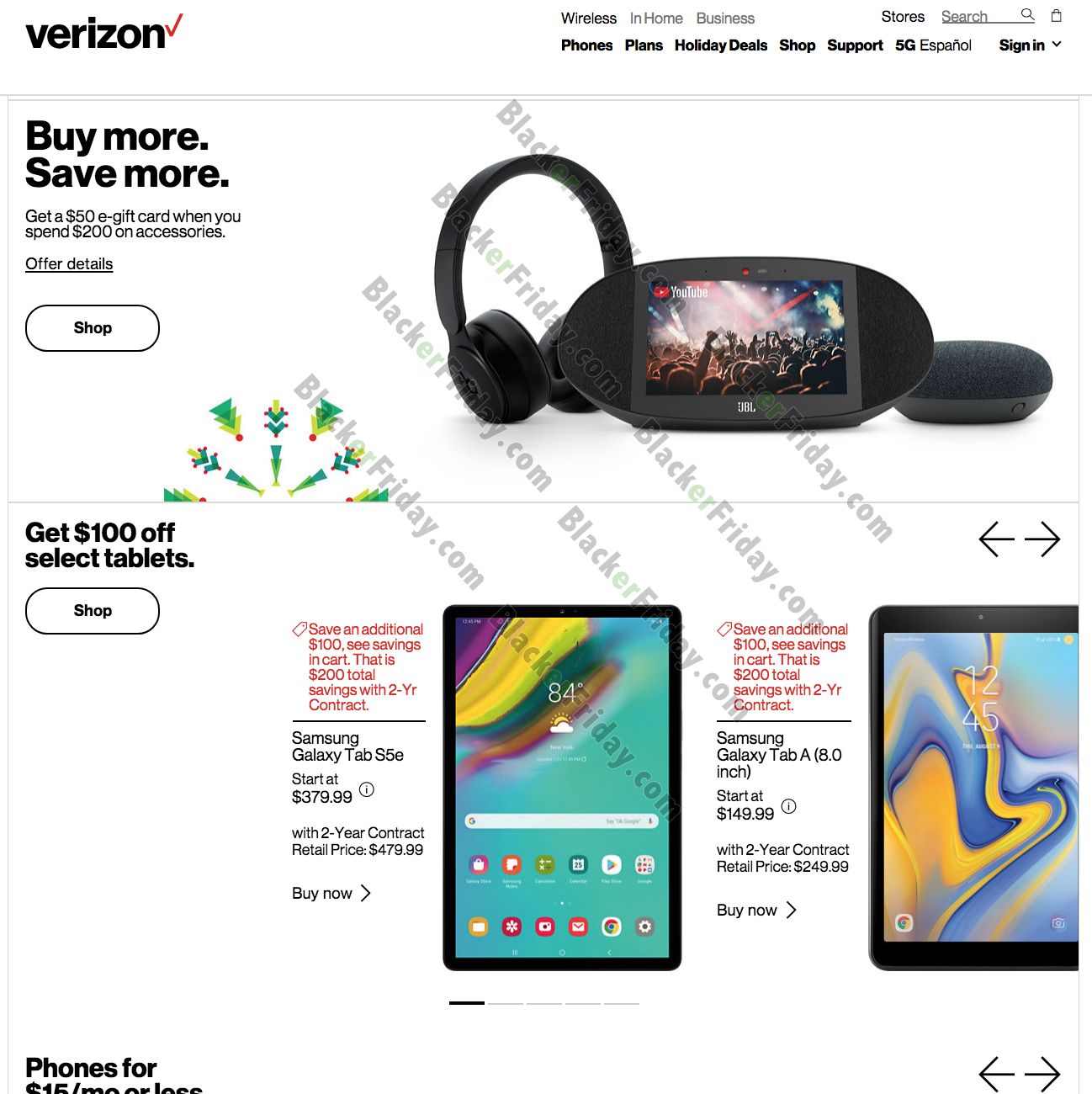 Verizon Wireless Black Friday 2020 Sale - What to Expect - Blacker Friday