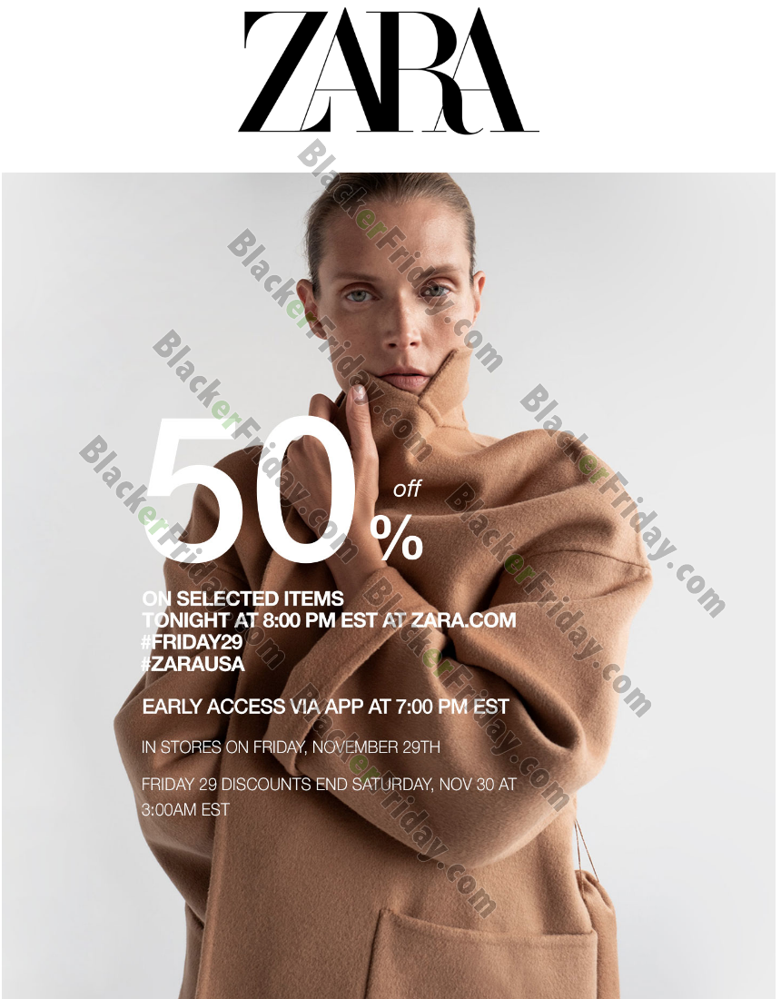 is zara on sale