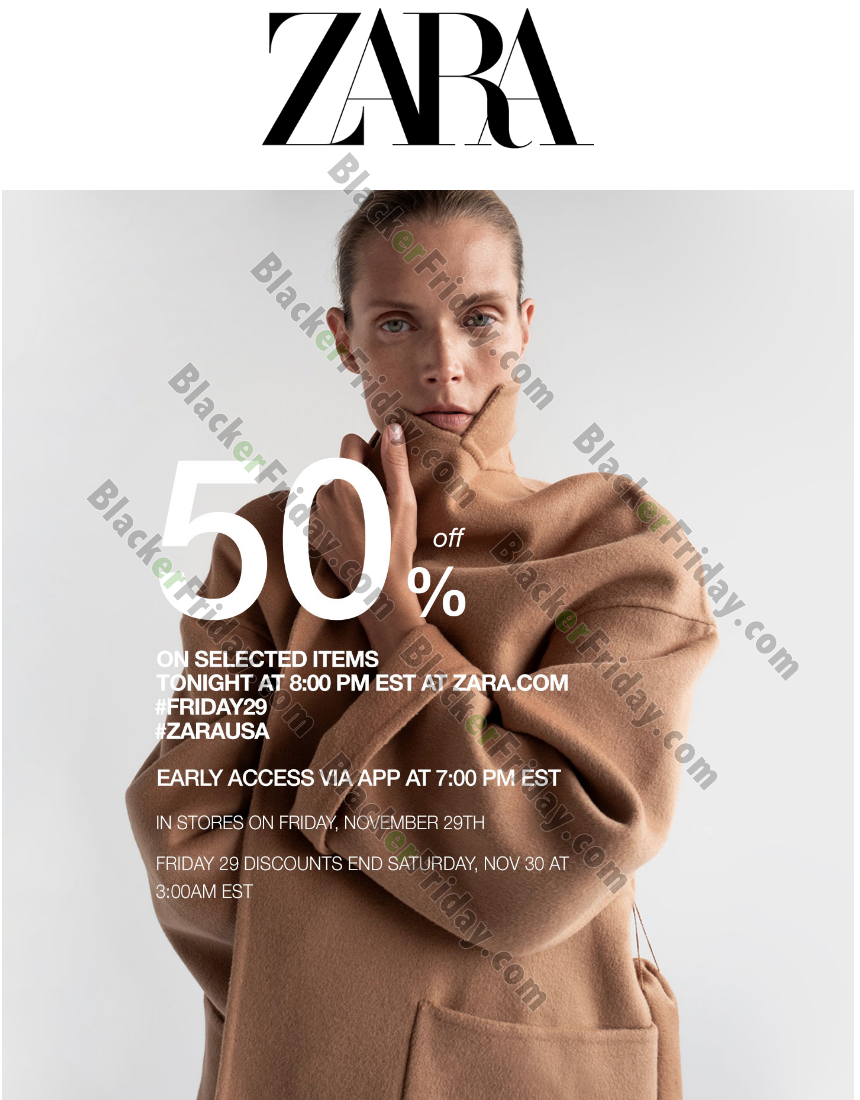 black friday zara españa