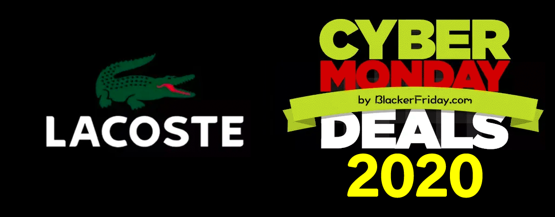 cyber monday lacoste