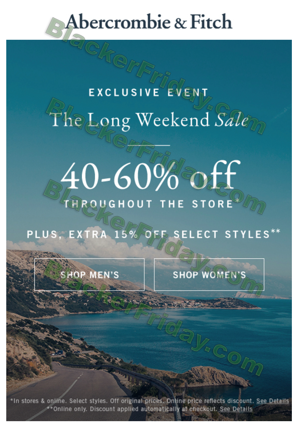 abercrombie labor day sale