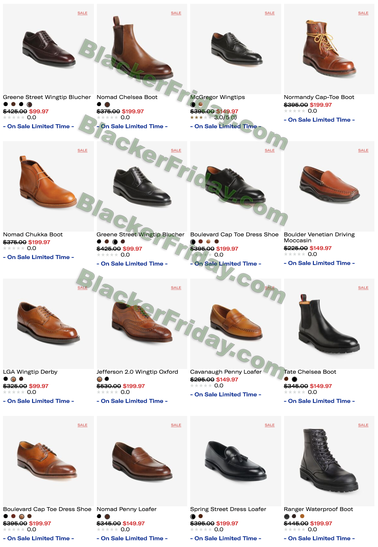 allen edmonds labor day sale