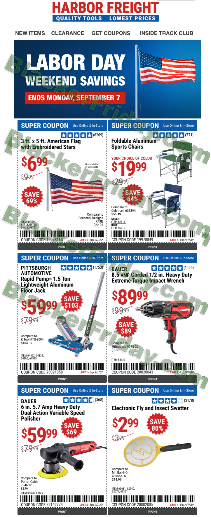 Harbor Freight Tools Labor Day Sale 2021 What to Expect Blacker Friday