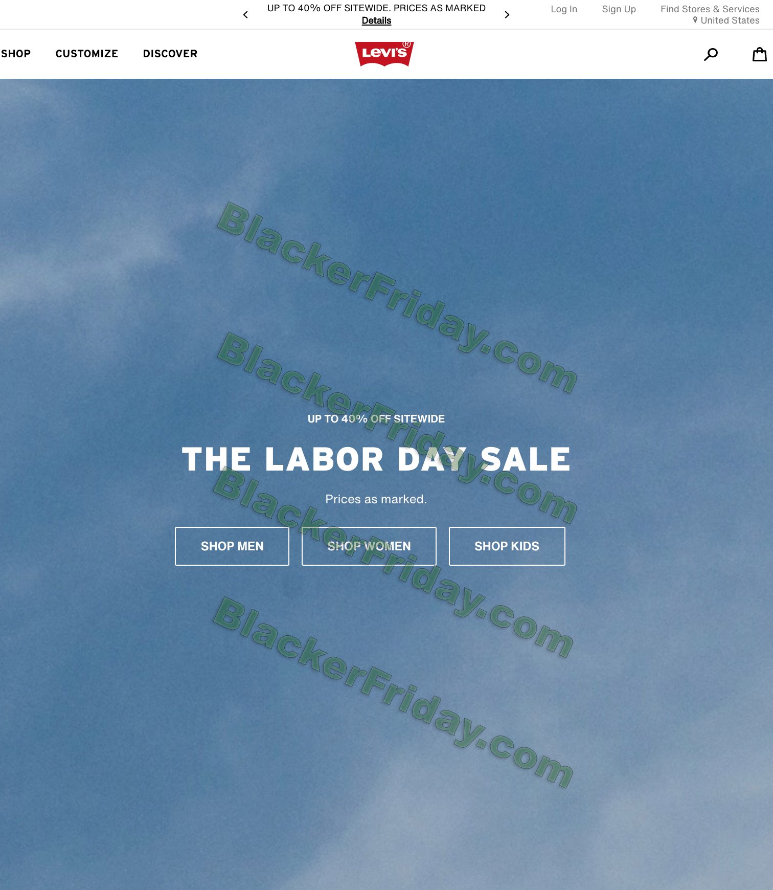 levis labor day sale