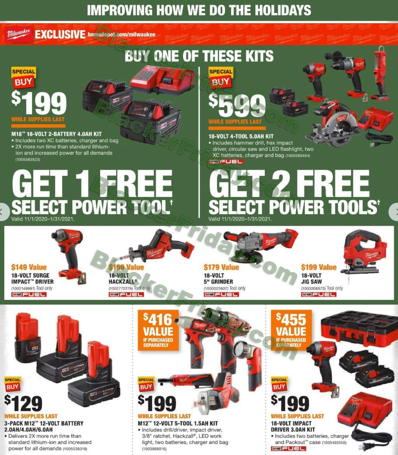 Home Depot Black Friday 2021 Sale What to Expect Blacker Friday