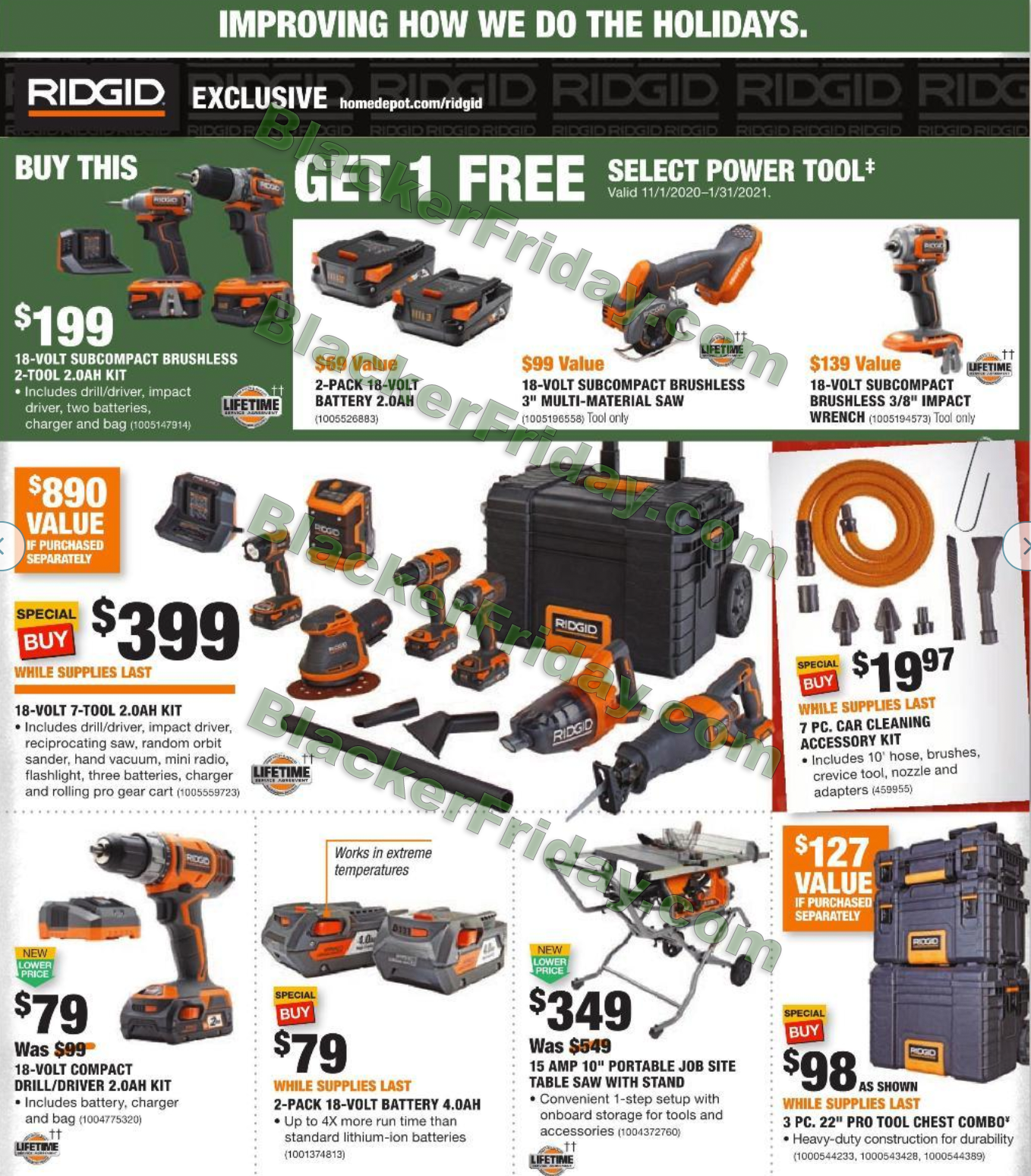 Home Depot Black Friday 2020 Ad & Sale Details - Blacker Friday