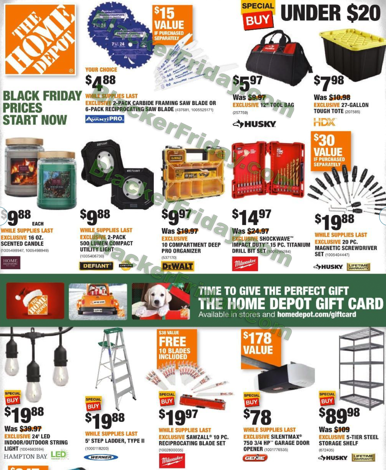 Home Depot Black Friday 2020 Ad & Sale Details - Blacker Friday