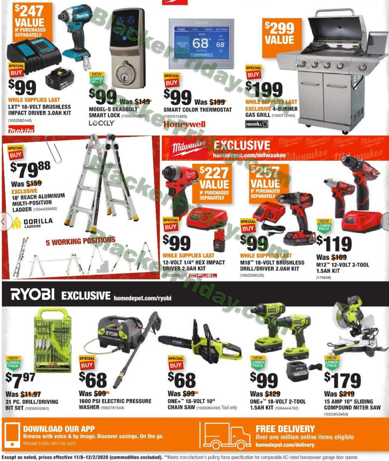 Home Depot Black Friday 2020 Ad & Sale Details - Blacker Friday