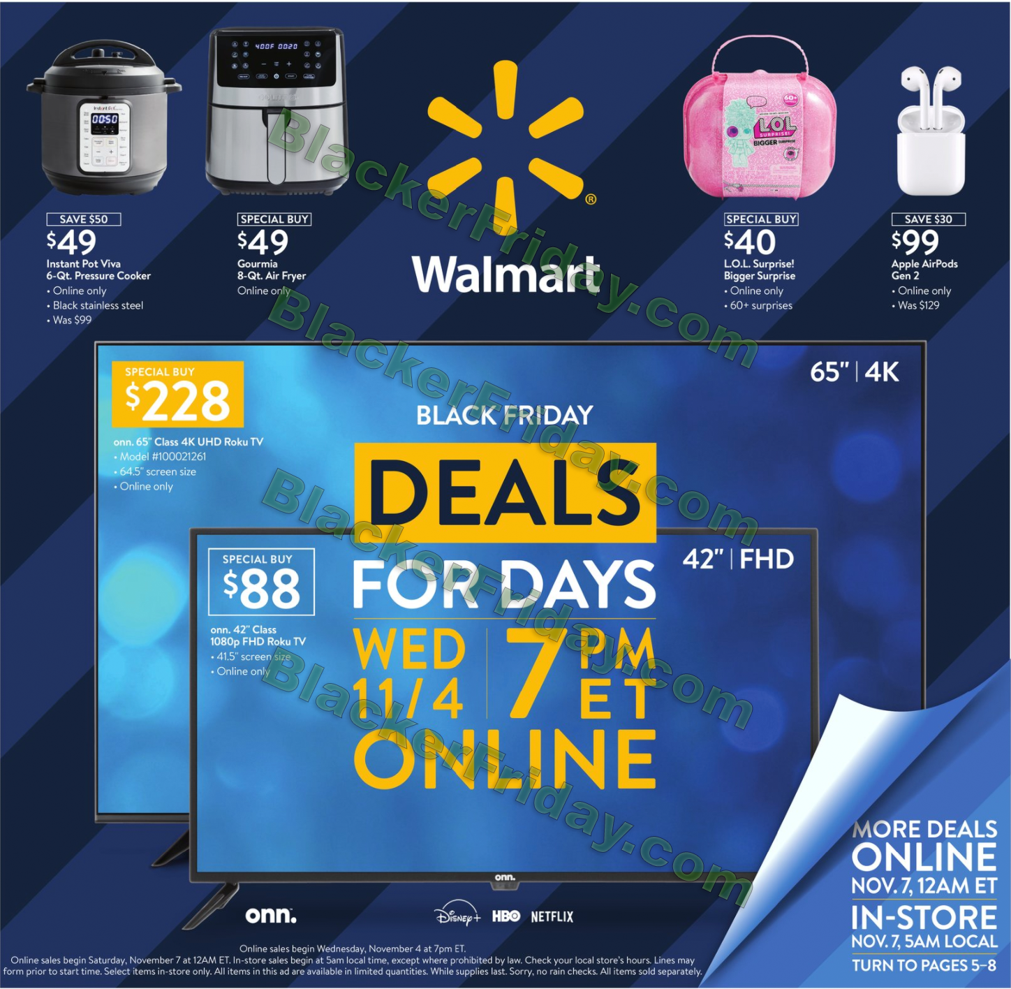 Walmart Black Friday 2021 Sale - What to Expect in Their Ad - Blacker - What Time Black Friday Sale Start At Walmart Online