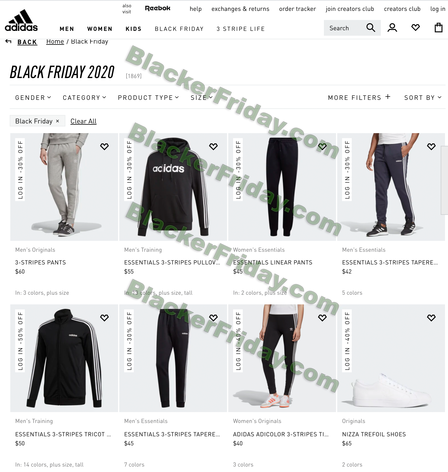 adidas black friday 2018 ad