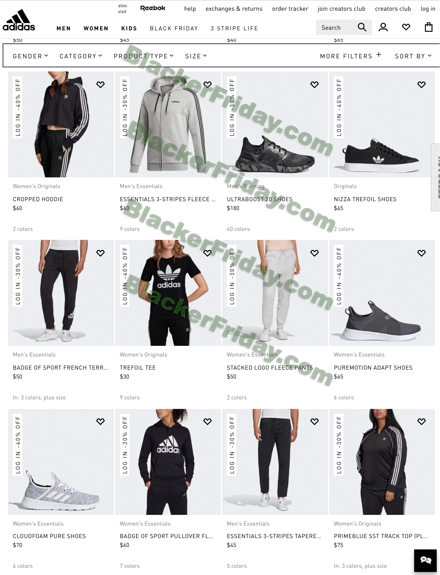 adidas outlet black friday 2018