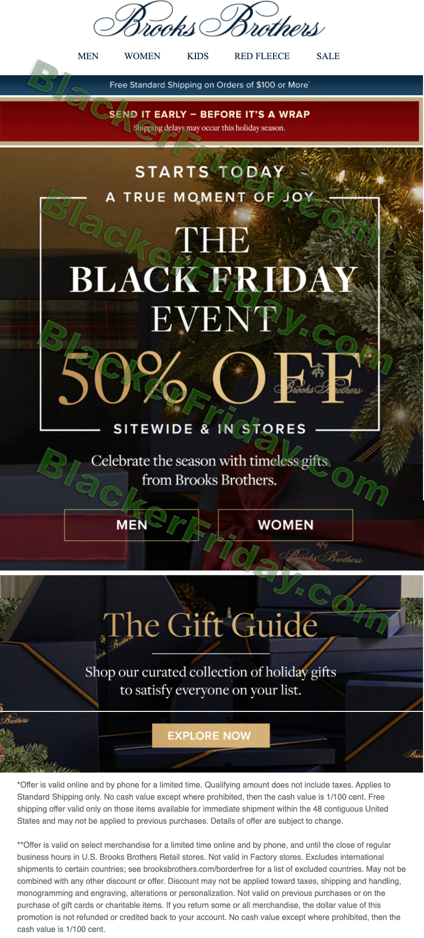 brooks brothers outlet black friday