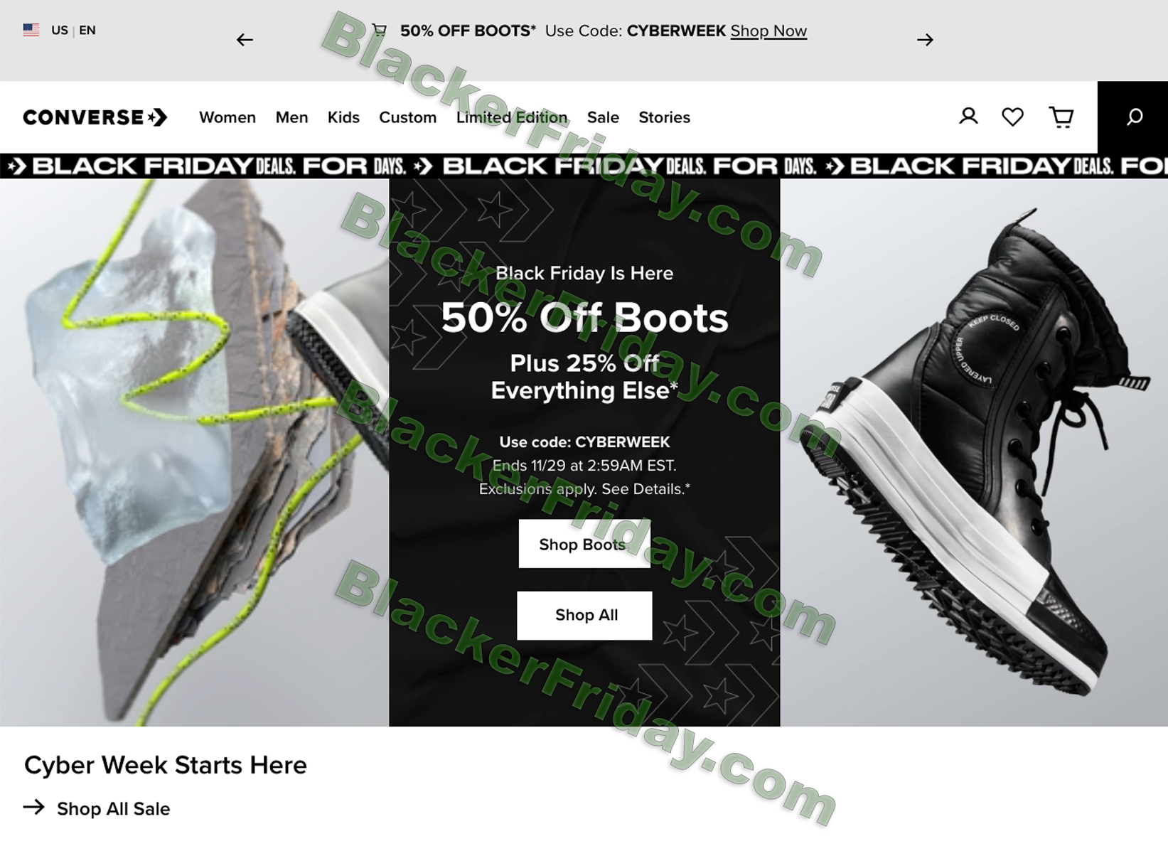 Converse Black Friday 2021 Sale - What 