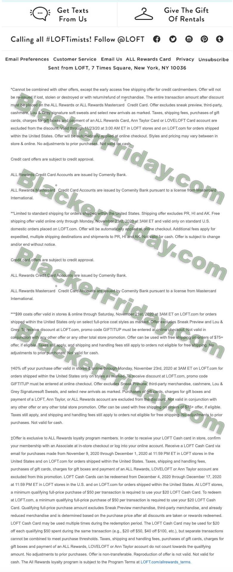 Loft Black Friday 2021 Sale What To Expect Blacker Friday
