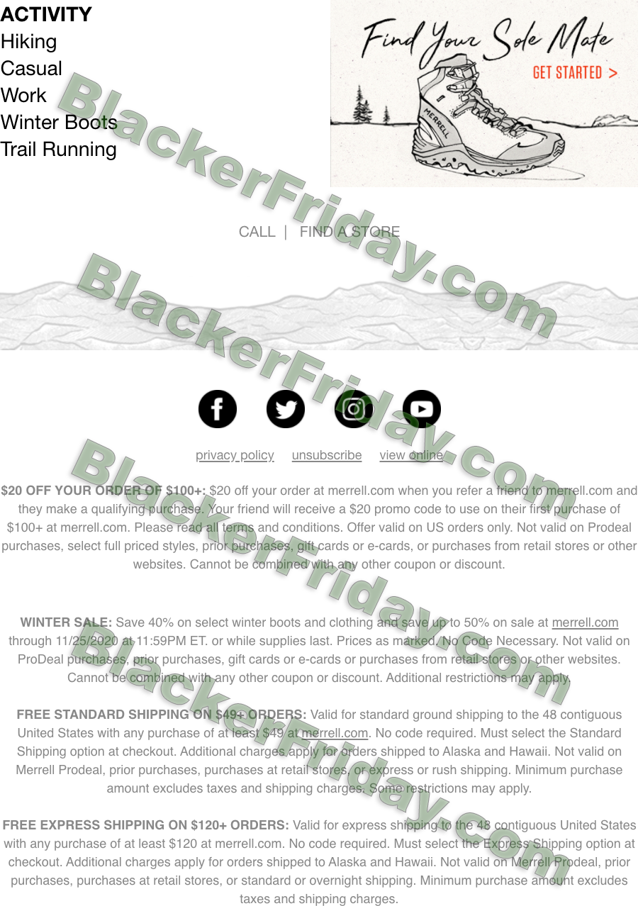Skrøbelig smykker forklare Merrell Black Friday 2022 Sale - Here's What's Coming! - Blacker Friday