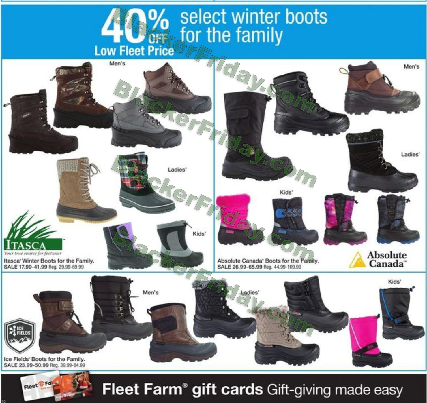 Buy > farm and fleet winter boots > in stock