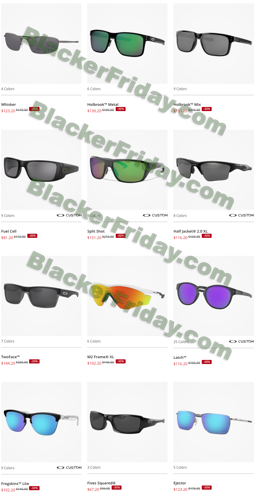 oakley si black friday