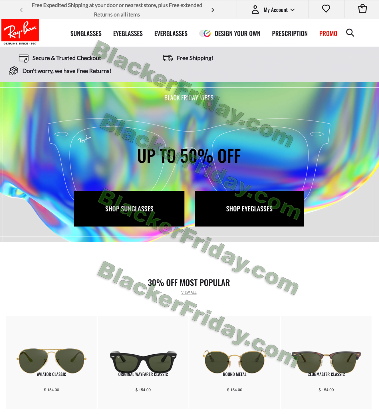 RayBan Black Friday 2021 Sale What to Expect Blacker Friday
