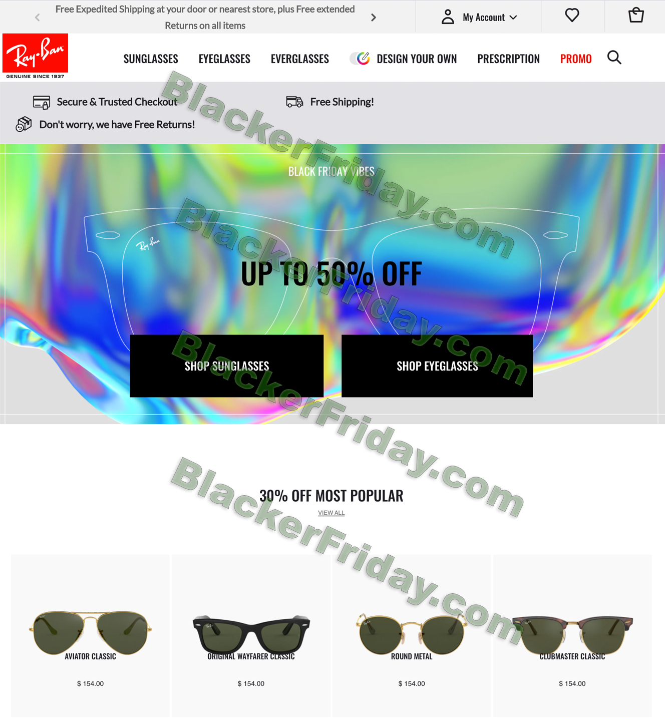 ray ban cyber monday 2017